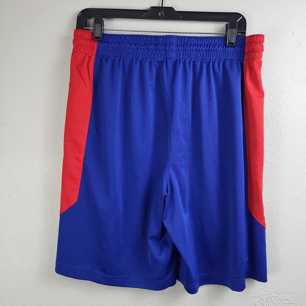 Nike Dri Fit Mens‎ Blue Elastic Waist Basketball Athletic Shorts Size Large - Picture 2 of 9
